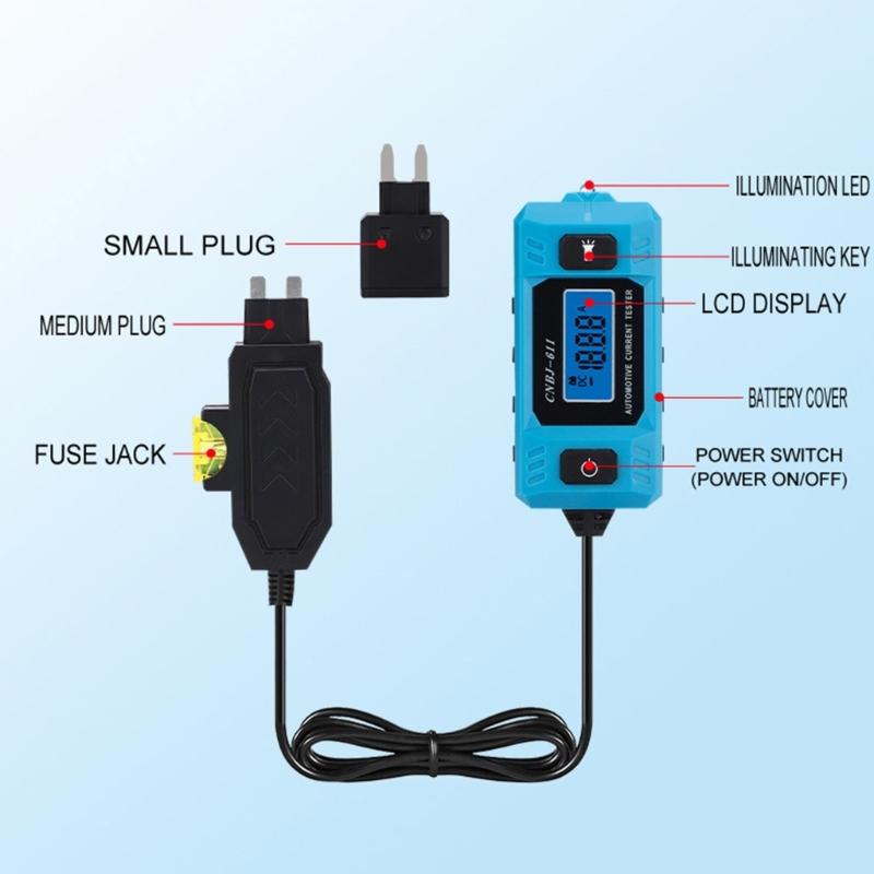 Professional Car Circuit Fault Probe Tester Current Tester Multifunctional NonContact Voltages Detector For Electricians