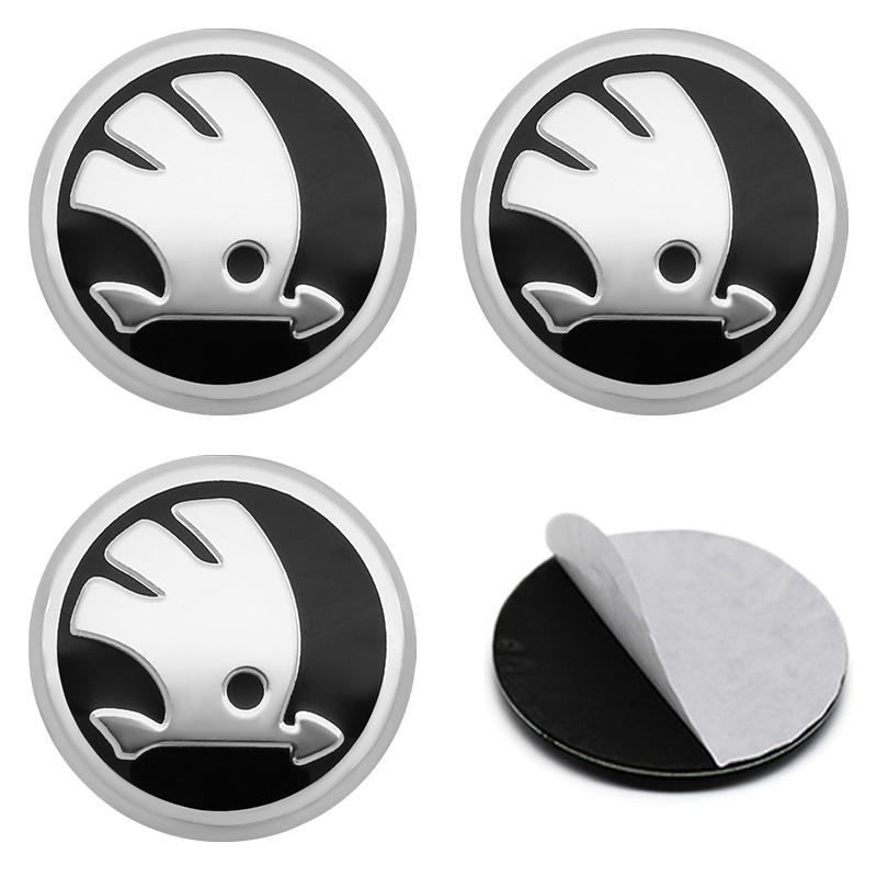 

56mm 60mm Car Styling Wheel Center Hub Caps Rim Cover Badge Emblem For Skoda Octavia Fabia Rapid Superb Kodiaq Scala Karoq VRS