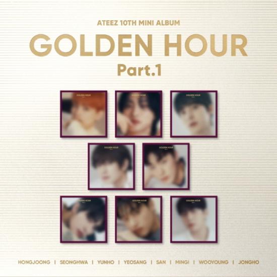 ATEEZ - Mini 10th [GOLDEN HOUR Part.1] Digipak VER