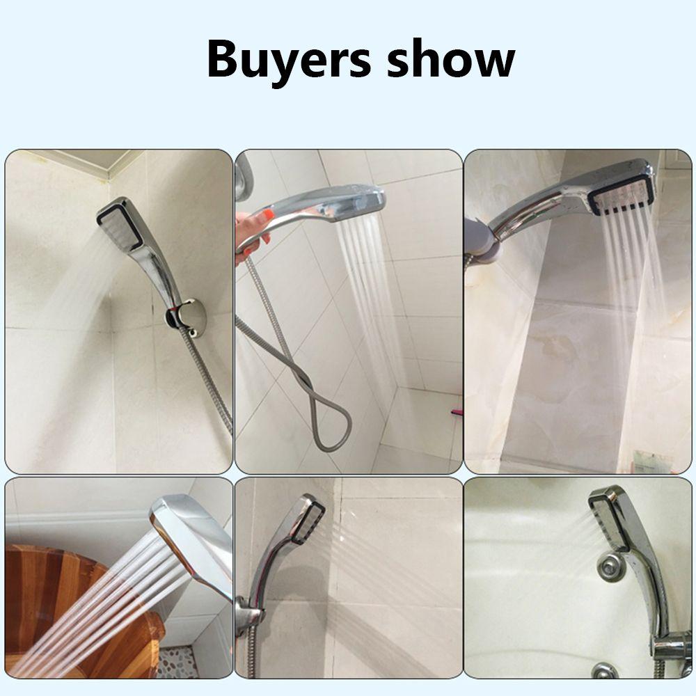 Bathroom Booster Multi-function Water-saving Sprinkler Turbo Pressure Shower Head Handheld