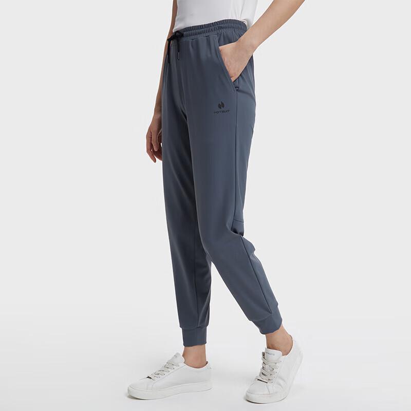 HOTSUIT Women s Matte Knit Jogger Pants L