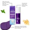 Purple Corrector Teeth Whitening Toothpaste Removal Tooth Stains Cleaning Oral Hygiene Bleaching Dental Fresh Breath Tooth Care