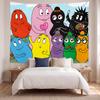 Barbapapa (1) Kunst Væghængt Gobelin til Hjemmet Soveværelse Stue Indretning Fantastisk Gaveidé