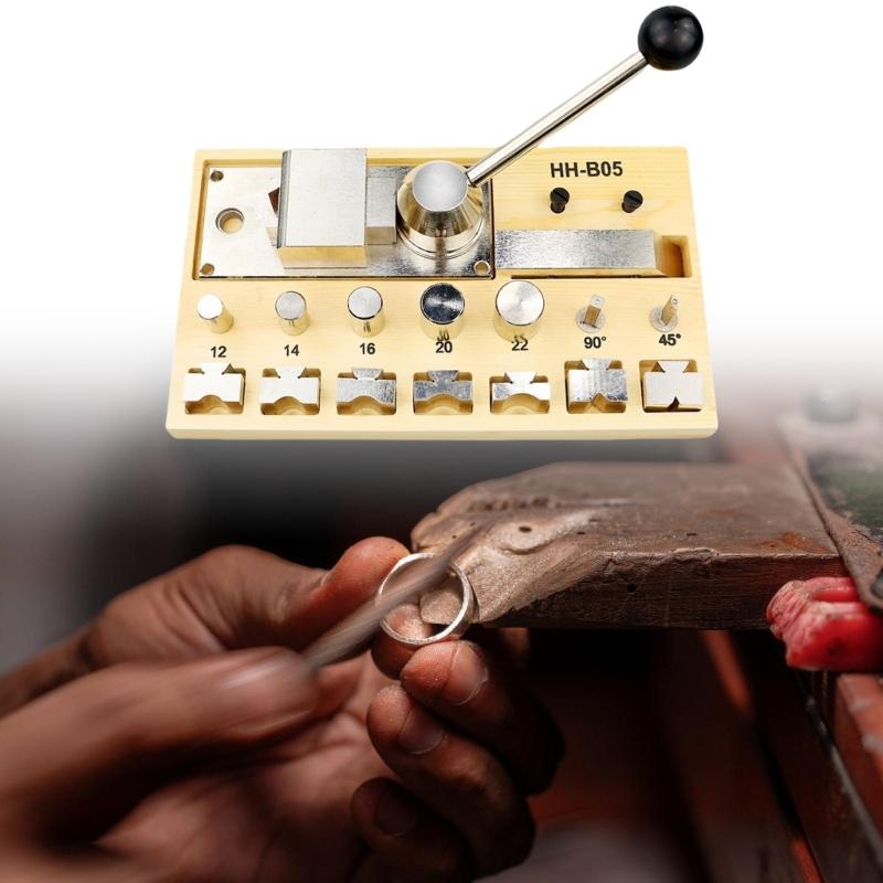 Professional Rings Bender Tool Jewelry Rings Bending Machine Adjustable Bender Tool For Jewelry Rings Earrings Making