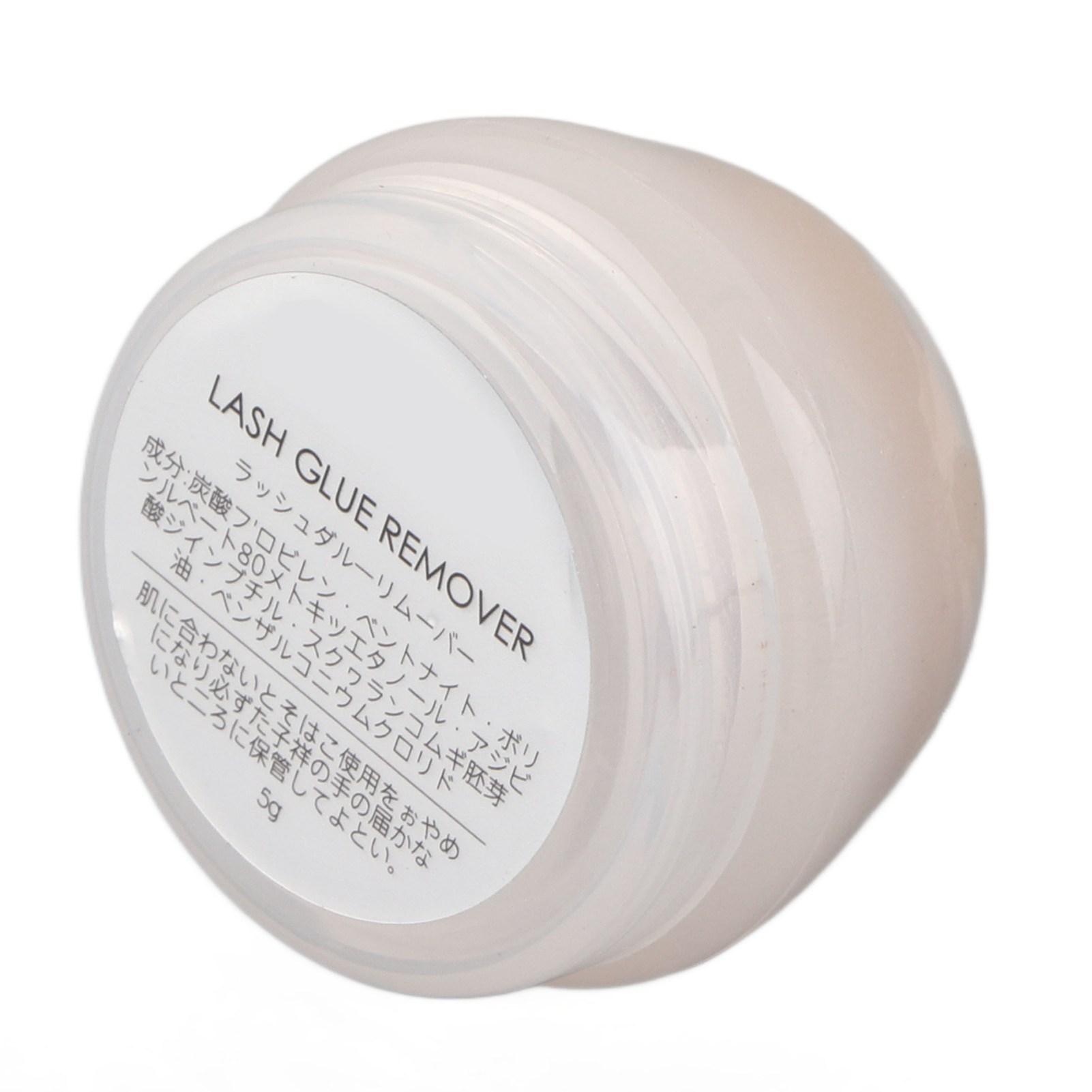 

5 г Прозрачный ремувер для клея для наращивания ресниц Мягкий Не раздражающий Крем для удаления клея для наращивания ресниц