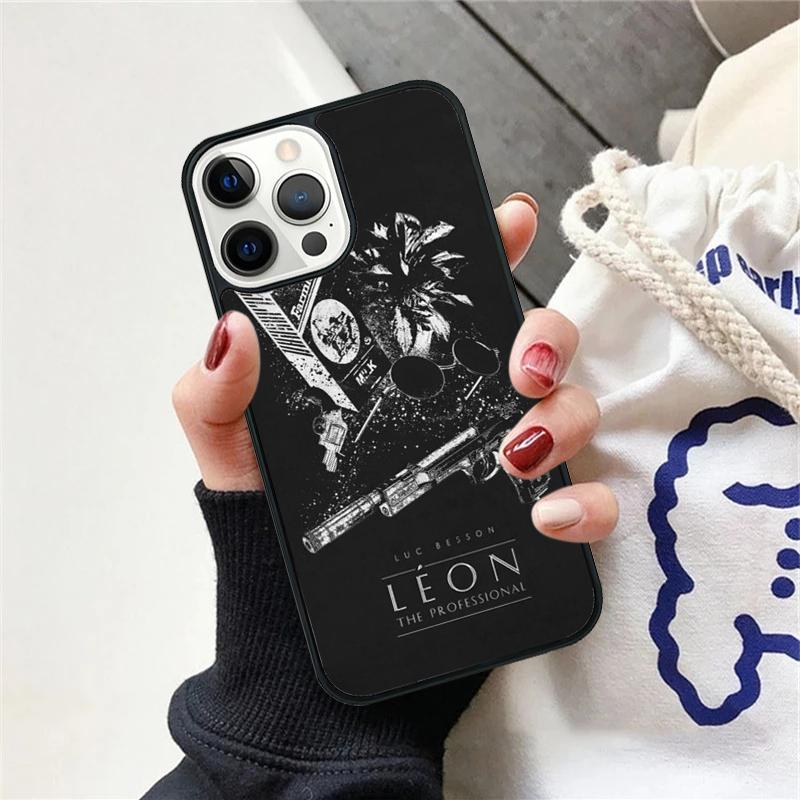 Killer Leon Famous Movie Phone Case For iPhone 17 Air 15 16 Cover 11 13 14 Pro Max 12 Plus Max Fundas