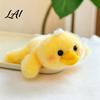 Fun Magnetic Ornament Cute Plush Animal Refrigerator Magnets Soft Stuffed Fridge Magnet Adorable Duck Creative Polyester Fiber Magnet Cat