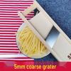 Coarse Hole Potato & Vegetable Grater with Wooden Handle