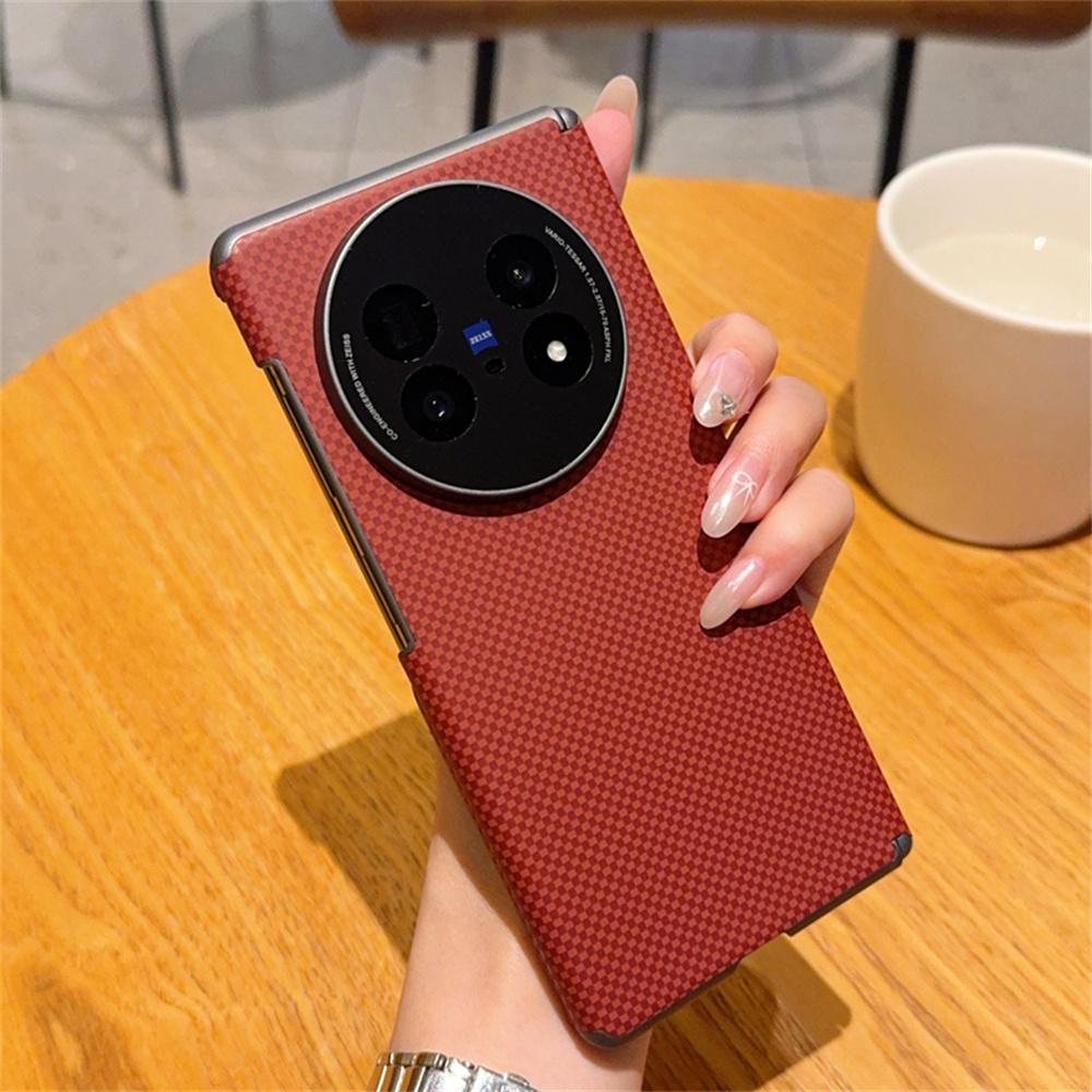 Fashion Solid Color Phone Case For VIVO X Fold 5 PC Hard Shell Double Axis Fold5 Protective (Only Back Cover)