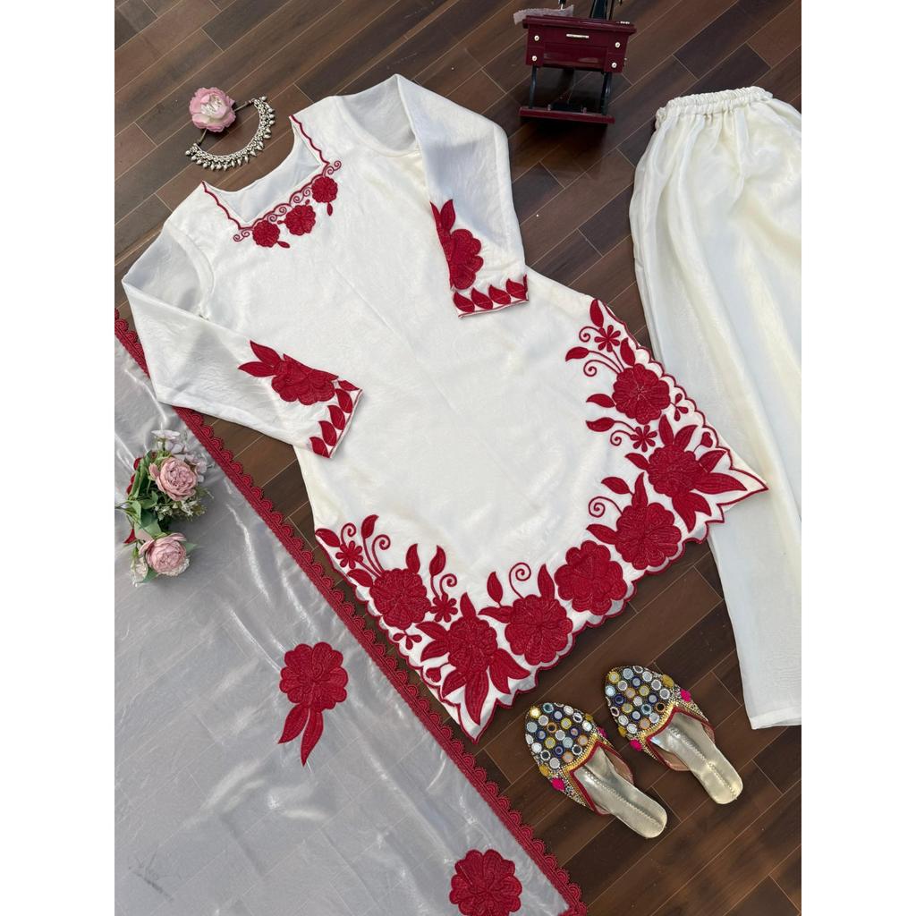 Pakisatni Top Palazzo Suit Desigenr Bollywood Party Wear Salwar Kameez Dress