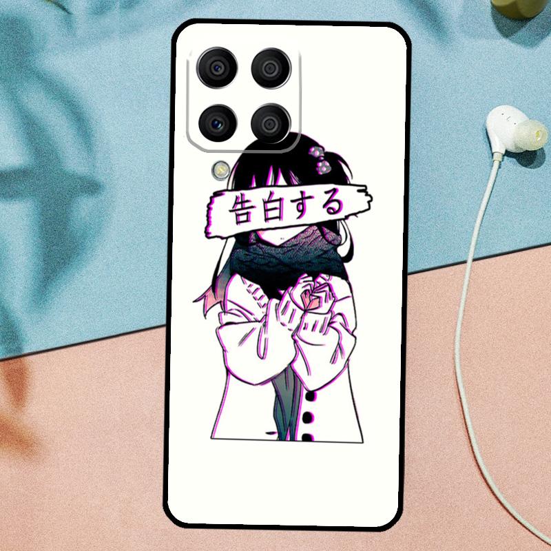

Грустное японское эстетическое искусство Для чехла Samsung Galaxy M33 M35 M55 M15 M12 M13 M14 M34 M54 M53 M21 M31 M11 M32 M52 M06 M16 Samsung M31s