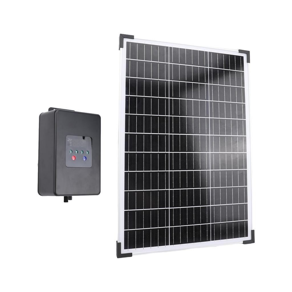 Solar Powered Pond Aerator Pump 30W Powerful Oxygenator for Fish Box Aquarium Hydroponics
