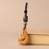 Sandalwood Dragon Zodiac Keychain Pendant for Couples