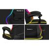 Huzaro Force 4.4 RGB Black Gaming Chair