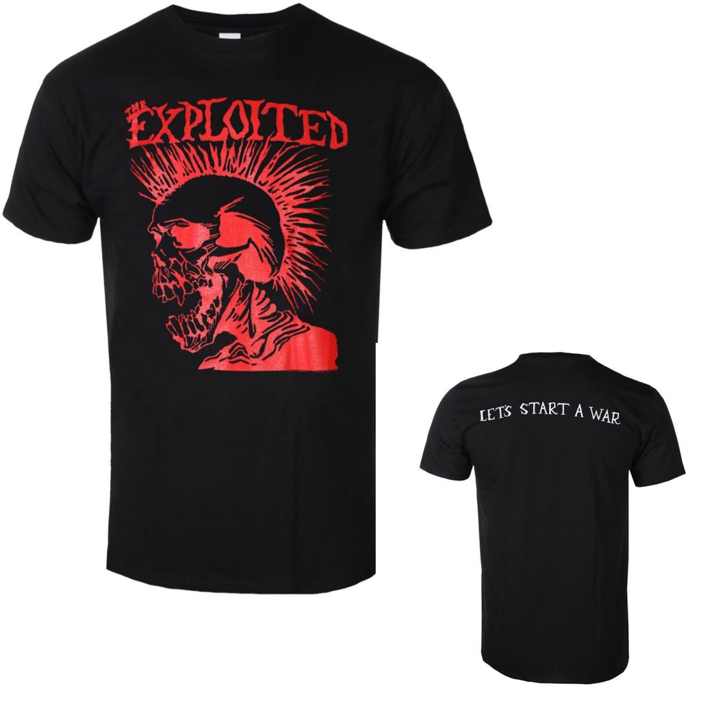 Pop Summer Exploited Graphic Cotton Tshirt Unisex Summer Short Sleeve Fashion Brand Tee Luxury Casual Vintage Tees