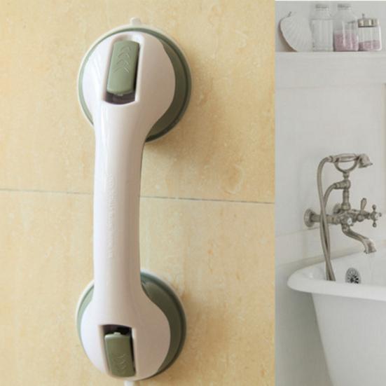 Starker Saugnapfgriff, wiederverwendbar, praktisch, einfache Installation, unterstützt den Duschgriff zum Baden und Waschen