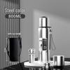 Drop-Resistant 316 Stainless Steel Travel Thermos Pot for Men - Portable, Large Capacity Outdoor Water Cup