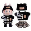 For Labubu Doll Clothing Cute Sweater Set 17cm Clothing Shoes Doll DIY Accessories Training Sitting Party Games Toys Gifts
