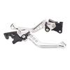 Universal Motorcycle Clutch Brake Handle Alloy Adjustable Brake Drum Lever CNC Dual Disc Brake Handle Pull Rod Brake Horn Handle