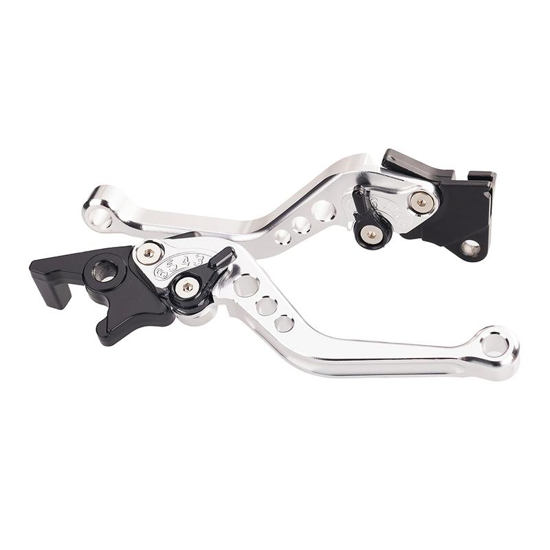 Universal Motorcycle Clutch Brake Handle Alloy Adjustable Brake Drum Lever CNC Dual Disc Brake Handle Pull Rod Brake Horn Handle