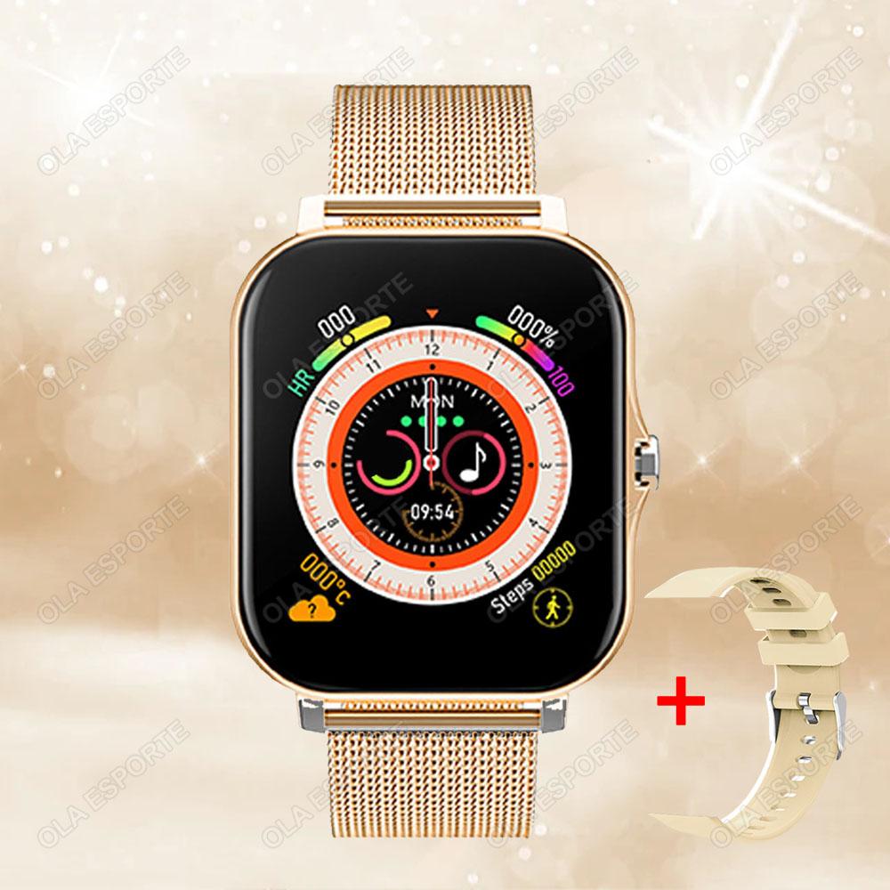 New Smart Watch 1.83'' Full Screen Bluetooth Talk Blood Oxygen/Blood Pressure Monitor Smartwatch for Women Men Holiday Gift
