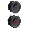 2-in-1 Digital Voltmeter & Temperature Gauge for Cars, Motorcycles, Durable with Reverse Connection Protection