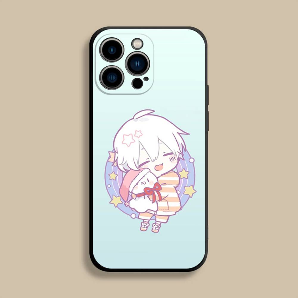 Singer M-Mafumafu Phone Case For iPhone 17,16,15,14,13,12,Pro,Max,Plus,E,SE4,Air,Mini Black Soft Cover