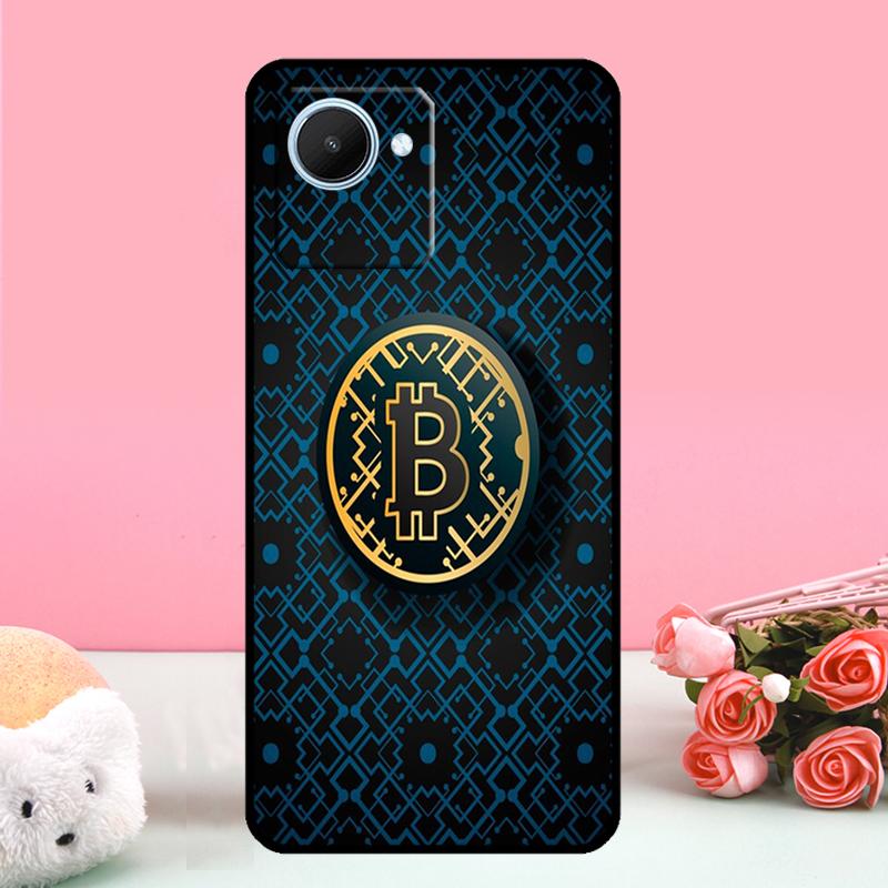 Bitcoin BTC For Realme 15 13 10 11 12 14 Pro Plus C55 C71 C75 C67 C63 C61 C53 C35 C65 GT6 GT7 Pro Case