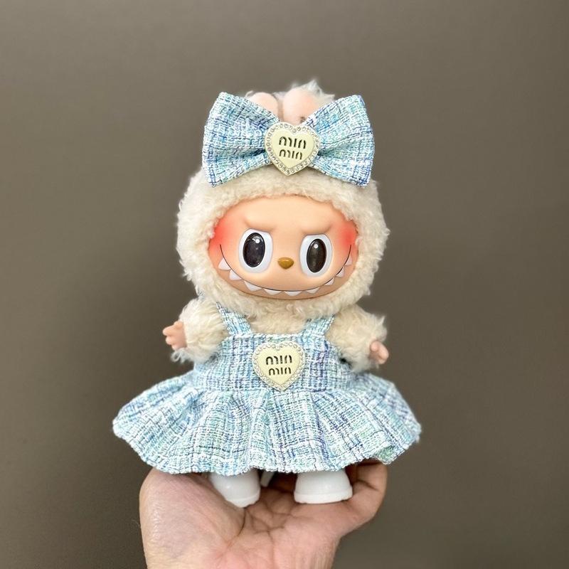 

Для 15/17 см Мини-куклы Лабубу Одежда Наряд Роскошный Набор платьев Милая Лабубу V1 V2 Одежда Сделай сам Подарок для вечеринки Аксессуары Украшения No doll