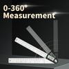 Digital Angle Finder Ruler 200/300 mm Digital Protractor Digital Goniometer 2-in-1 Angle Gauge With Stainless Steel Blades