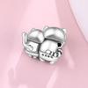 Copper Cute Cat Pet Animal Bead Fits Bracelet Decoration DoItYourself Birthday Party Gifts Jewellery Bracelets Accessory