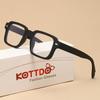 New Square Plastic Glasses Frame Fashion Men Eyeglasses Women Optical Clear Lens Transparent Spectacles Eyewear Frame
