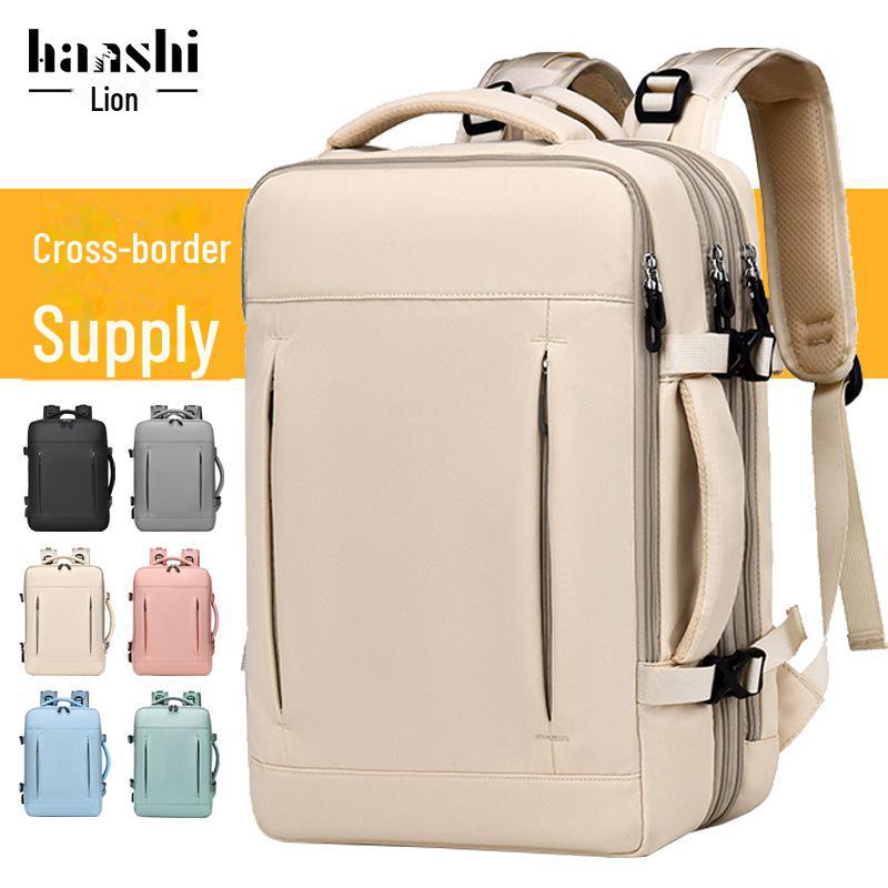 High-Capacity Waterproof Unisex Fashion Backpack for Travel and Laptops