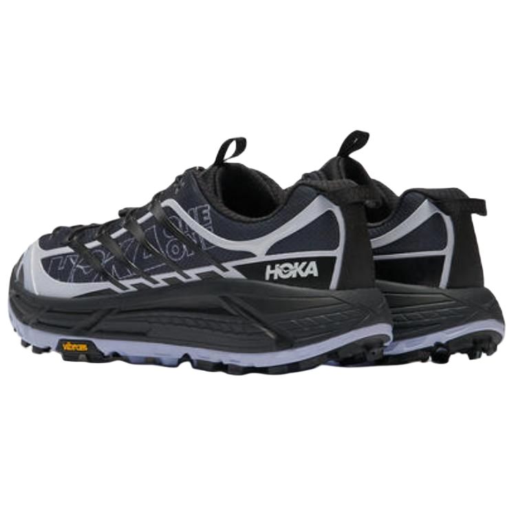 HOKA ONE ONE Mafate Three 2 Cushioning Slip Resistant Low top Outdoor Shoes Unisex Black 1175490-CBNB