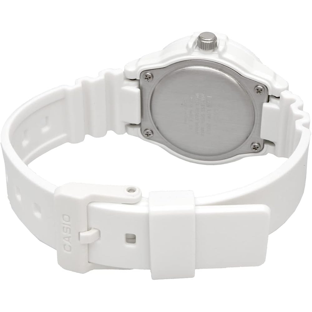 Casio LRW-200H-4E3V Analog Watch Gloss White Pink Metallic Women's Kids Generic Model