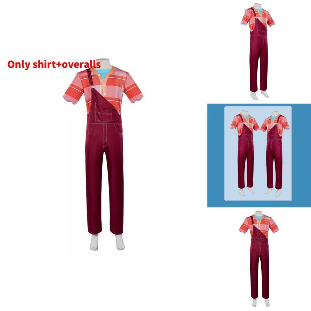 Tenue Cosplay Halloween Wreck It Ralph en Polyester et Design Prêt pour Cosplay pour Fans et Collectionneurs