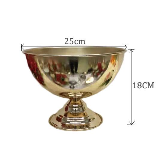 Elegant Mini Sized Metal Urn Wedding Centerpieces Vase for Wedding Party Decoration