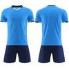 2025 Großhandel Kinder-Fußballtrikot-Set, Grundschul-Fußball-Trainingsshirt, bedrucktes Wettkampftrikot für Jungen und Mädchen