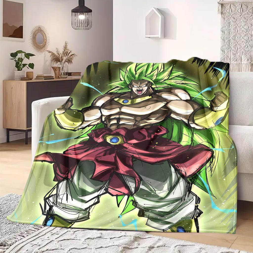 Broli Print Blanket Warm Comfortable Flannel Blanket Suitable for Bedrooms,Sofas, Beds, Chairs, Picnics,Travel -QIAO2