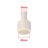 PVC 20/25mm Pagoda Reducing Connector 8/10/12/14/16/18/20mm Variable Diameter Straight Garden Irrigation Fish Tank Joint 10Pcs