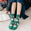 Christmas Socks Woman Funny Santa Claus Christmas Snowman Socks Kawaii Cartoon Animal Girl Cute Christmas Gift Socks