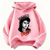 2026 Felpa con Cappuccio per Bambini Michael Jackson Who's Bad Album Ritratto Stampa Pullover Bambini Ragazzi Ragazze Moda Felpa Casual
