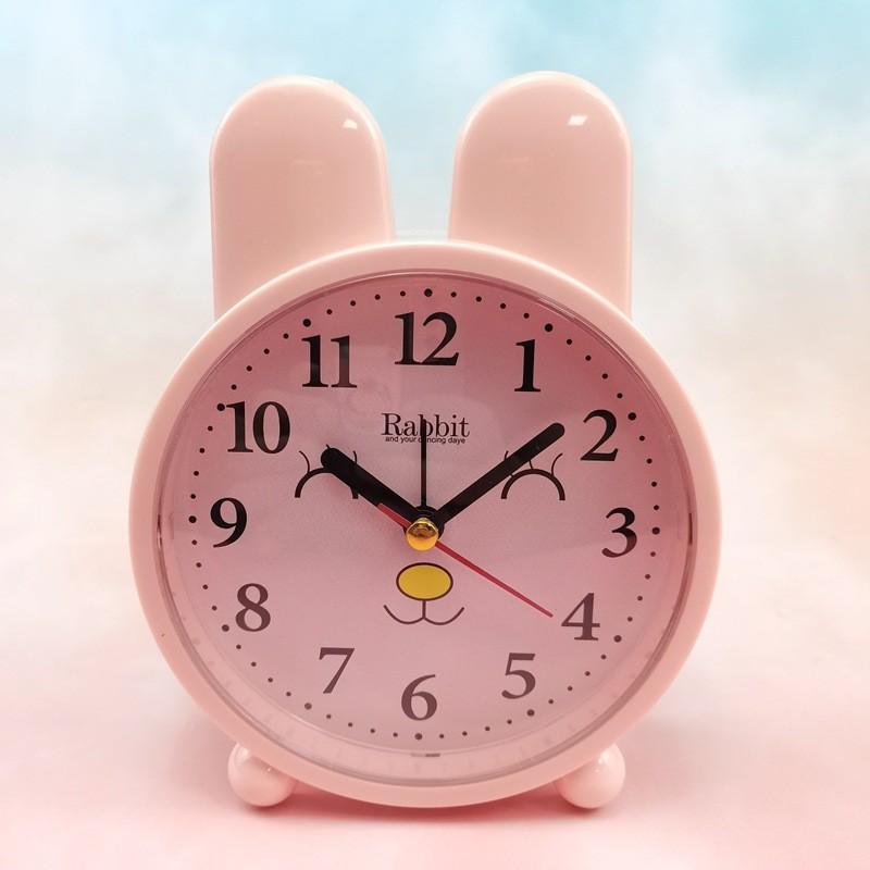 Kids Cartoon Bedside Alarm Clock With Analog And Digital Display For Childrens Room Decor