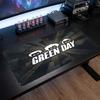 Green Day Druck Großes Mauspadd Glatte Oberfläche Anti?Rutschfeste Schreibtischmatte für Gaming, Büro, Laptop-Dekoration