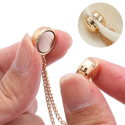 Alloy Adjustable Buckle Clothing Accessories Creative Chain Magnetic Buckle