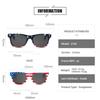 Klassische Messgeräte Nagel Amerikanische Flagge Sonnenbrille Unabhängigkeitstag Sonnenbrille Party Dekorative Brillen