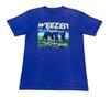 Collection Weezer Band Gift for Fan Blue Shirt Unisex Concert S5XL R360 Unisex T-Shirt