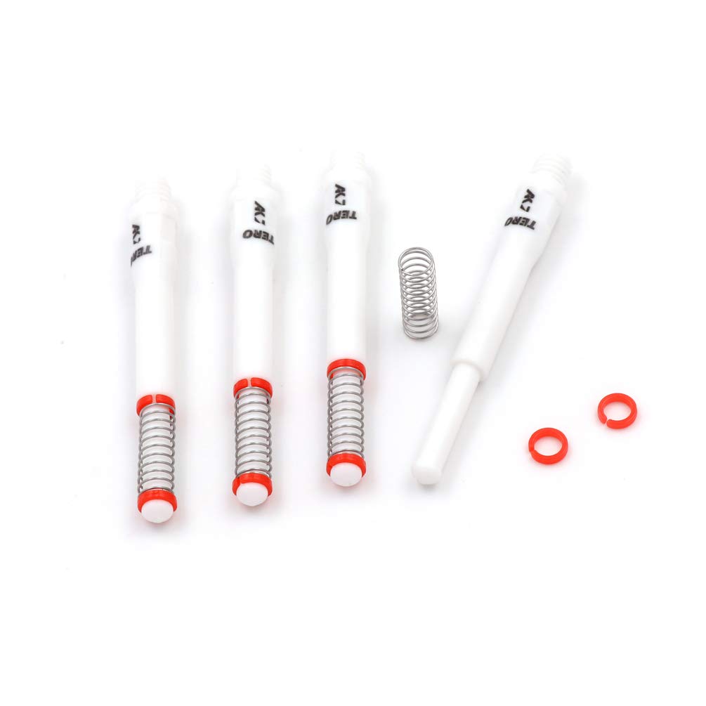 

CUESOUL TERO system AK7 telescopic integrated dart shaft, set of 4 - H53mm (CS-AK7+2H53) білий