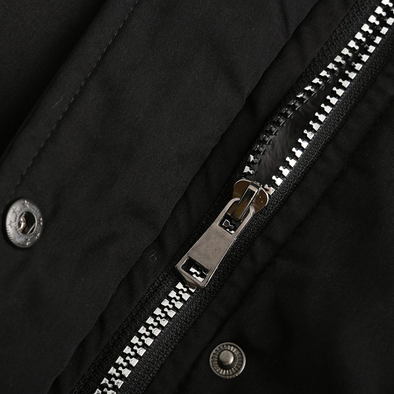 Пальто Parker с капюшоном и воротником — фото 15