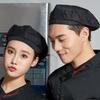 Waiter Beret Breathable Mesh Chef Hat Catering Milk Tea Baking Work Hat Men Women